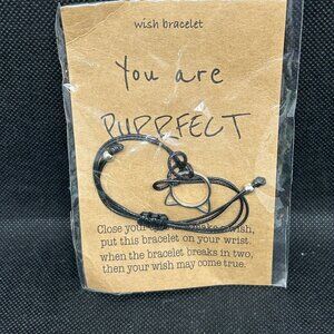 New! You Are Purrfect Cat Wish Bracelet